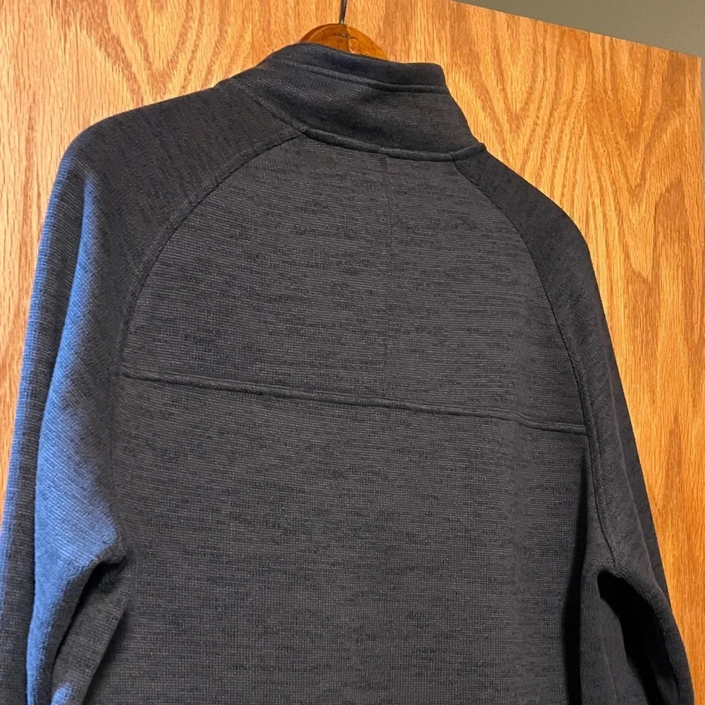 Toad&Co Men's Dark Gray Zip-Up Sweater